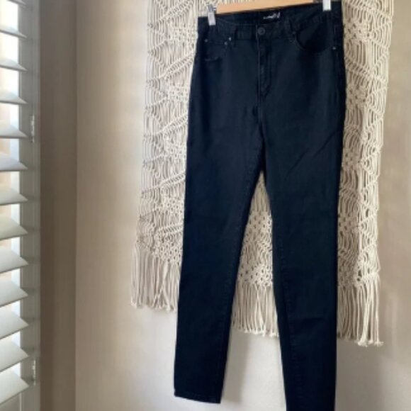 Monkey Ride Black skinny high rise Jeans sz 31 - Picture 1 of 6
